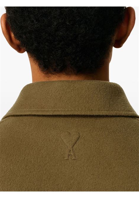giacca boxy uomo bronzo AMI PARIS | HJK844.WV0022298